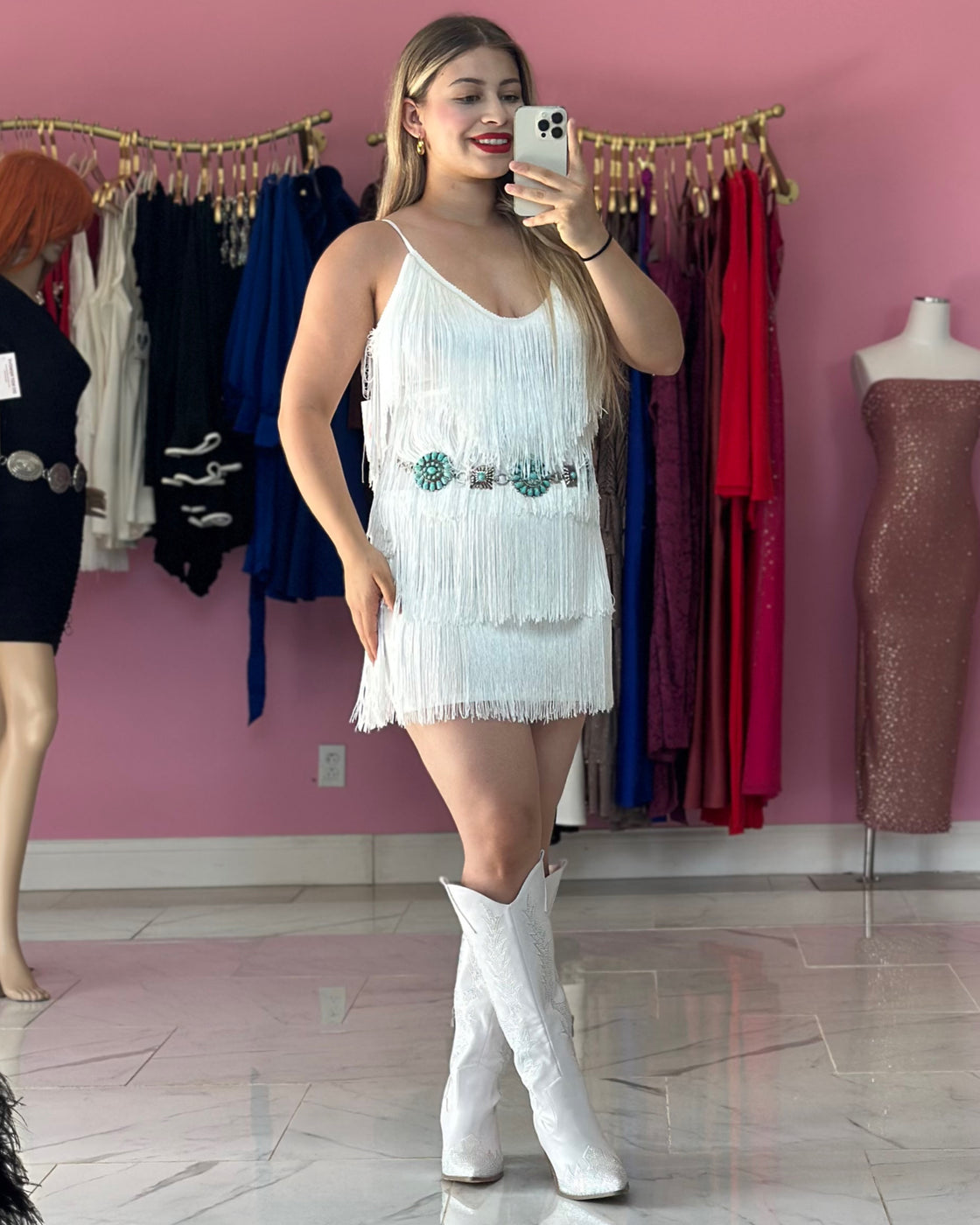 Fringe dress