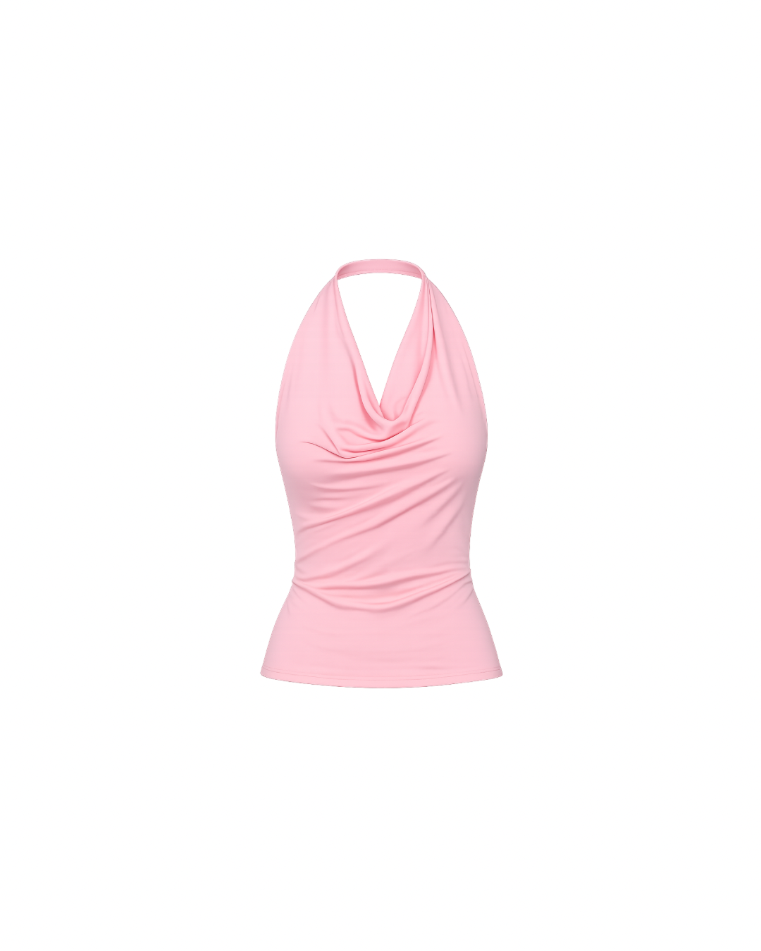 Pink halter top
