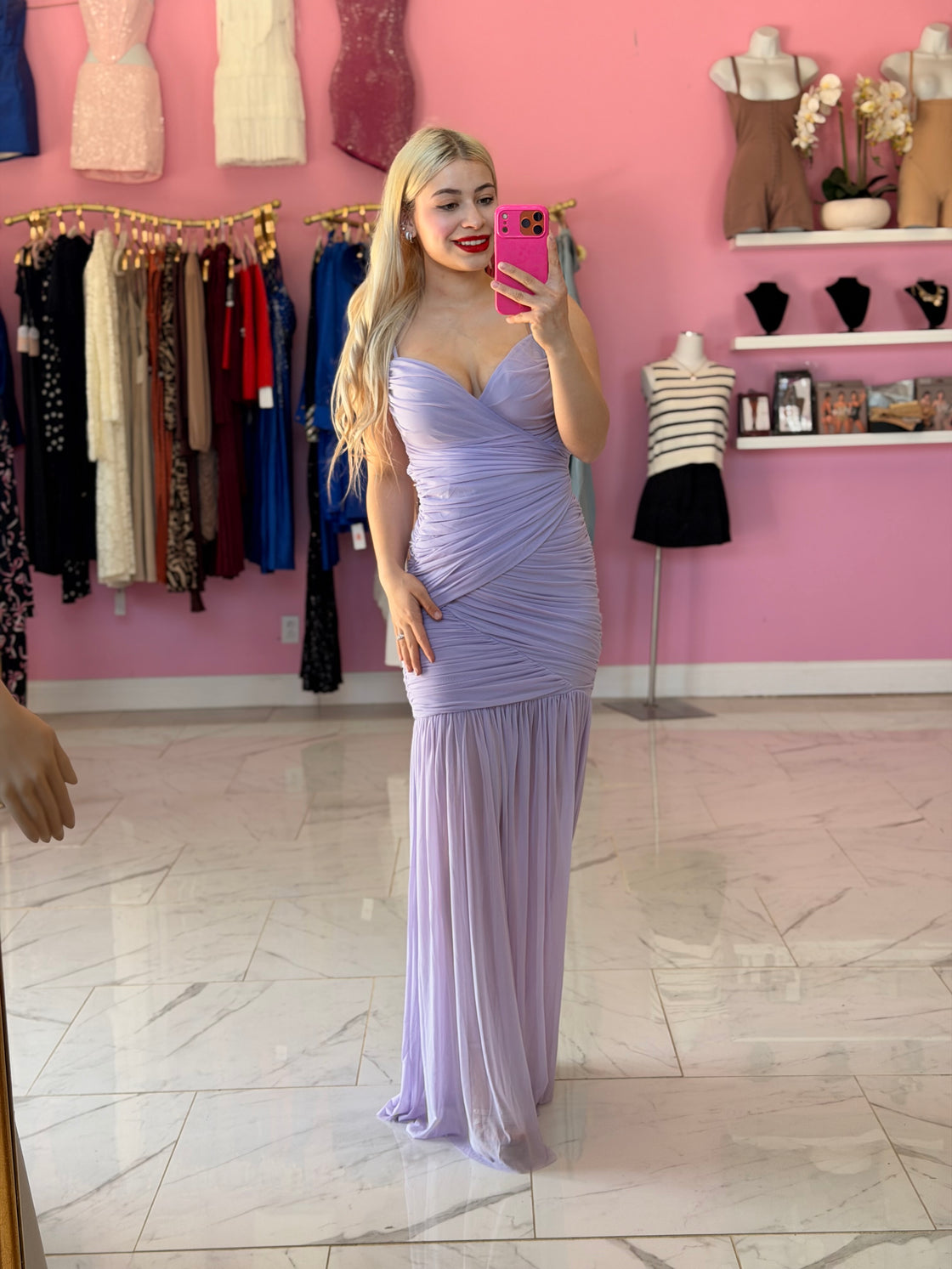 Lilac maxi