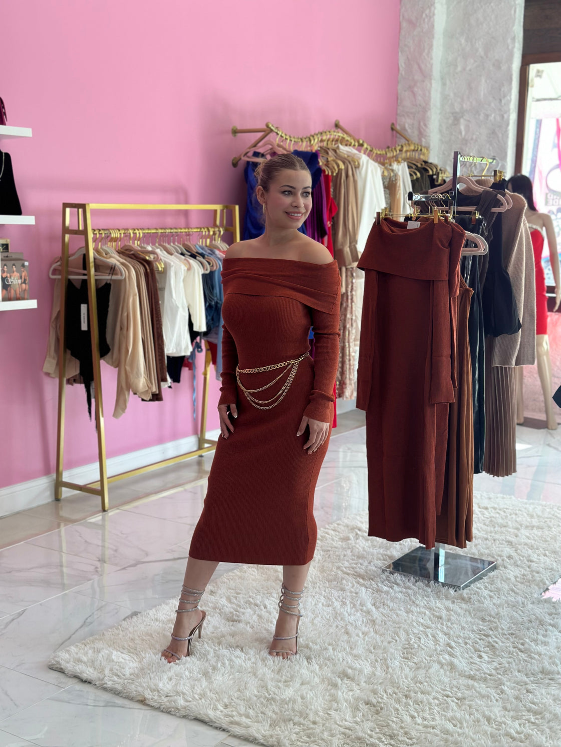 Autumn maxi dress Nel Boutique